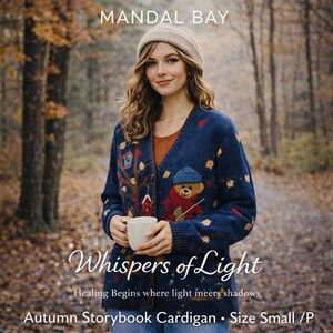 Mandal Bay Autumn Storybook Cardigan – Size S/P
